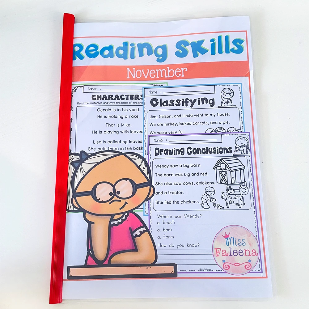 10 books/set English Reading Skills Practice workbook for kids child Exercise book Preschool Learning English Homework worksheet 4