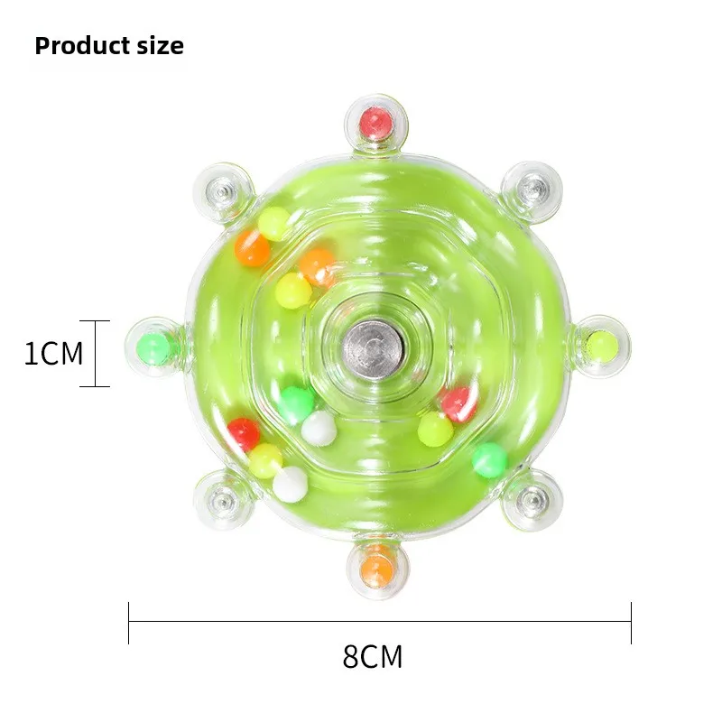 Bird Parrot Interactive Toy Bird Turntable Hang Toys Sounding Ball Toys Stand Playing Cage Accessories Pet Supplies