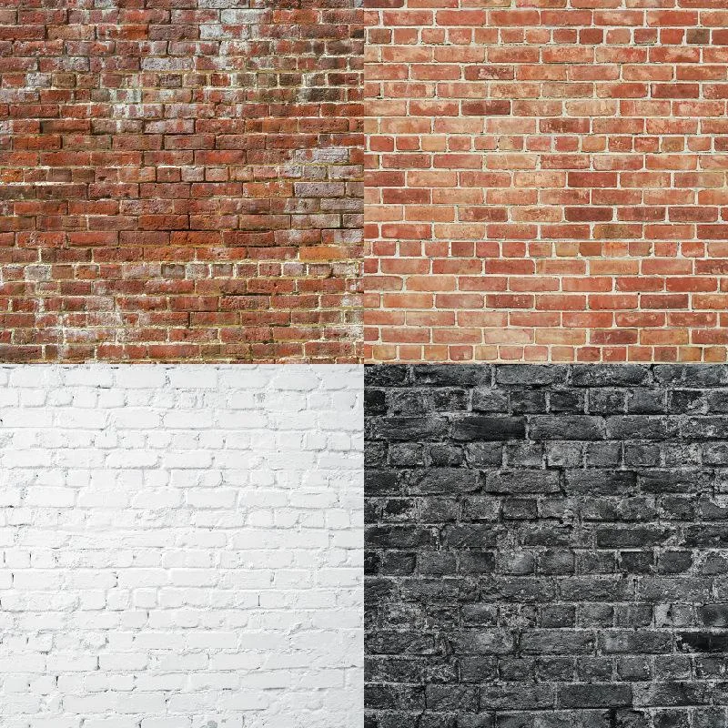 24 Sheets  6"X6" Brick Wall Texture Scrapbook Paper Scrapbooking Patterned Paper Pack DIY Craft Background Paper Single-side - 3