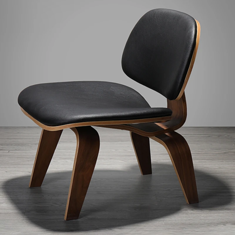 Sedie A Sdraio Per Lobby Cafe Clubhouse, Sedie In Legno Massello, Sedie In Legno Curvo Eames, Pranzo In Stile Nordico Danese