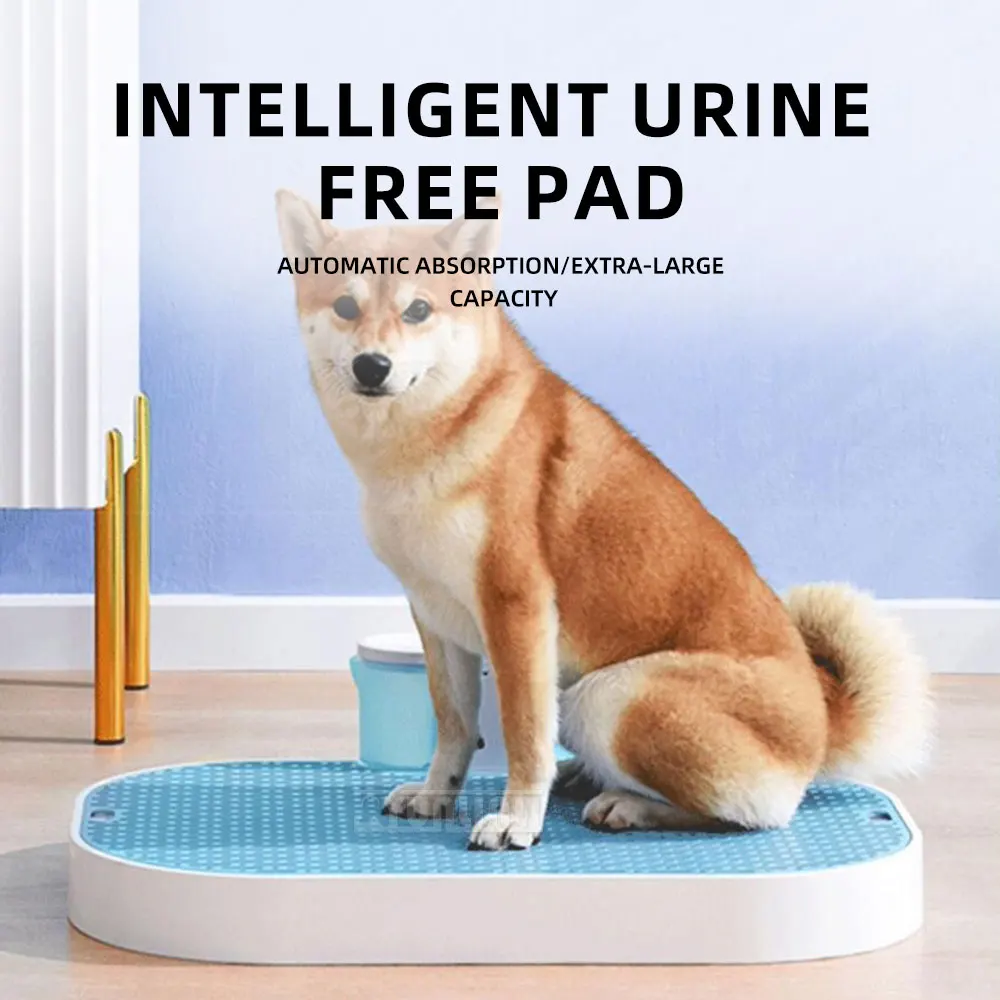 스마트 강아지 화장실, 자동 트레이, 강아지 패드 불필요, 중소형견용 탈취 애완동물 변기, 시바견에게 적합