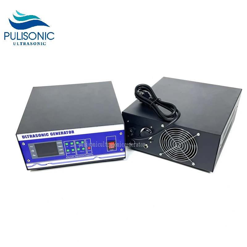 

Piezoceramic Sensor Ultrasonic Generator Sweep Frequency Cleaner Ultrasound Power Control Box 1000W 40Khz