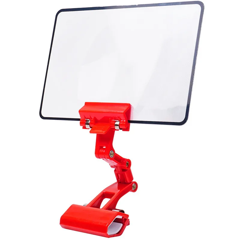

Mobile Phone Screen Magnifying Glass Fresnel Lens Live Mobile Phone Universal Clip Smartphone Stand Folding Amplifier Hd Video