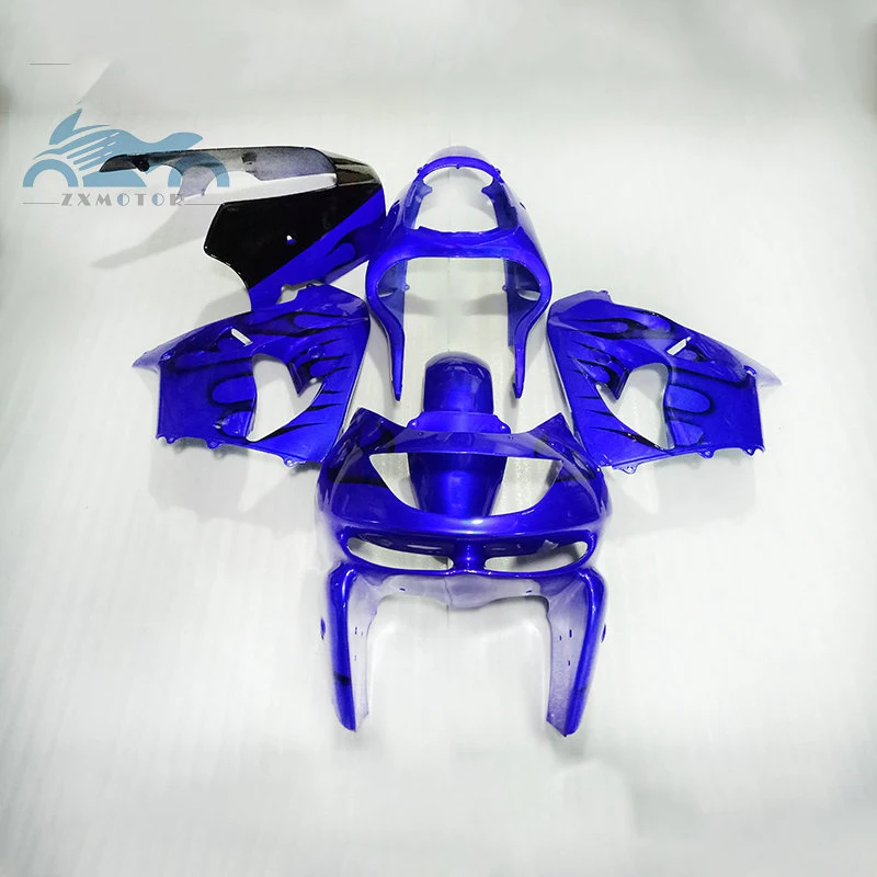 Free Custom fullset fairing kits for KAWASAKI Ninja 1998 1999 ZX 9R ABS plastic sports fairings kit 98 99 ZX9R dark blue parts | Автомобили