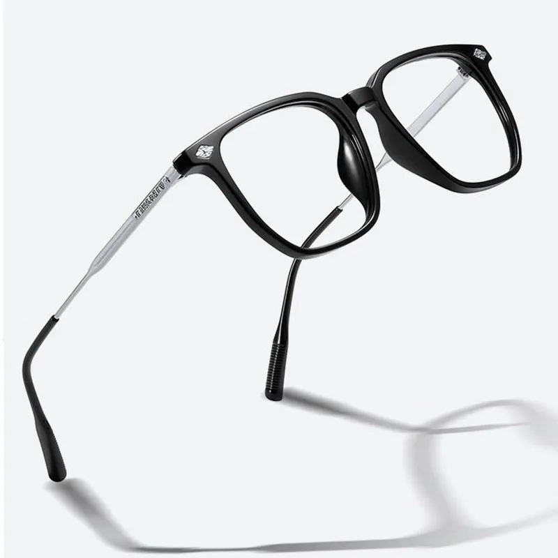 Fashion Optical Glasses Frame Women Anti Blue Light Men Business Large Square Eyeglasses Vintage Prescription Eyewear