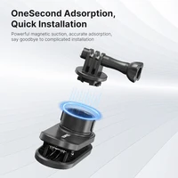 Ulanzi Go-Quick Ⅱ Magnetic Quick Release Backpack Strap Mount Compatible with Gopro DJI OSMO Insta360 Action Camera QR System 2