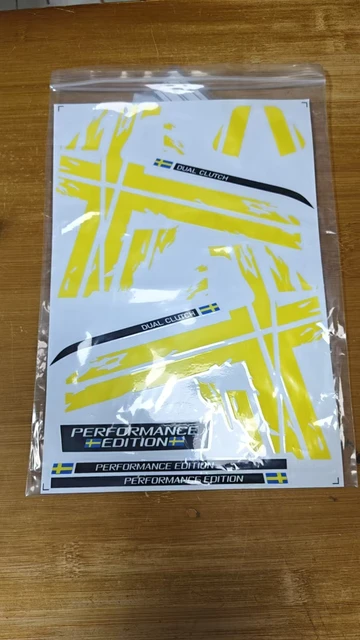 Modelo Pegatina Bandera Sueca Decorar Para 1/14 Tamiya RC Camión