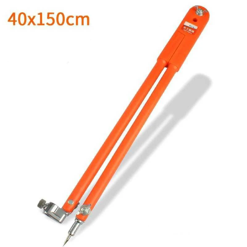 Carpenter Precision Pencil Compasses Large Diameter Adjustable Dividers Marking And Scribing Compass For Woodworking