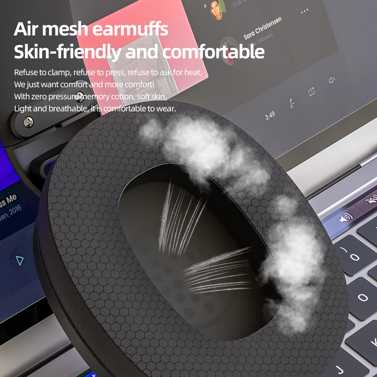 SMAILWOLF Bluetooth headset wireless wired three-mode with microphone lightweight entertainment game desktop laptop wireless headphones wired headphones wireless headset gaming headphones wired headset