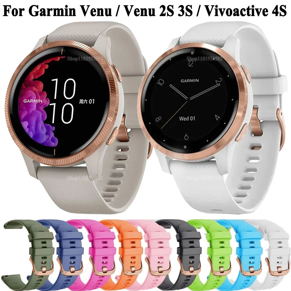 Sleek 18mm/20mm Smartwatch Strap Bracelet Replacement Wristband