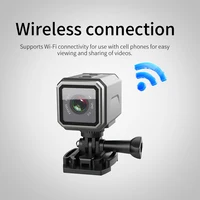 Ultra HD 4K portable waterproof helmet camera, wireless hotspot WiFi outdoor sports mini camera, motorcycle and bicycle recorder - Image 3
