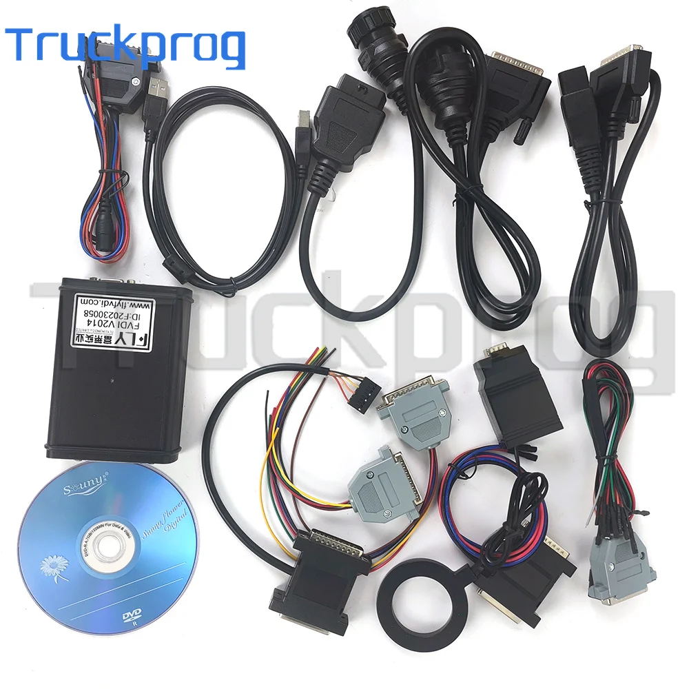 Fvdi V2014 Connettore Diagnostico Pk Svci Abrites Commander Per Veicoli Water Scooters Programmazione Ecu Con Software Set Completo