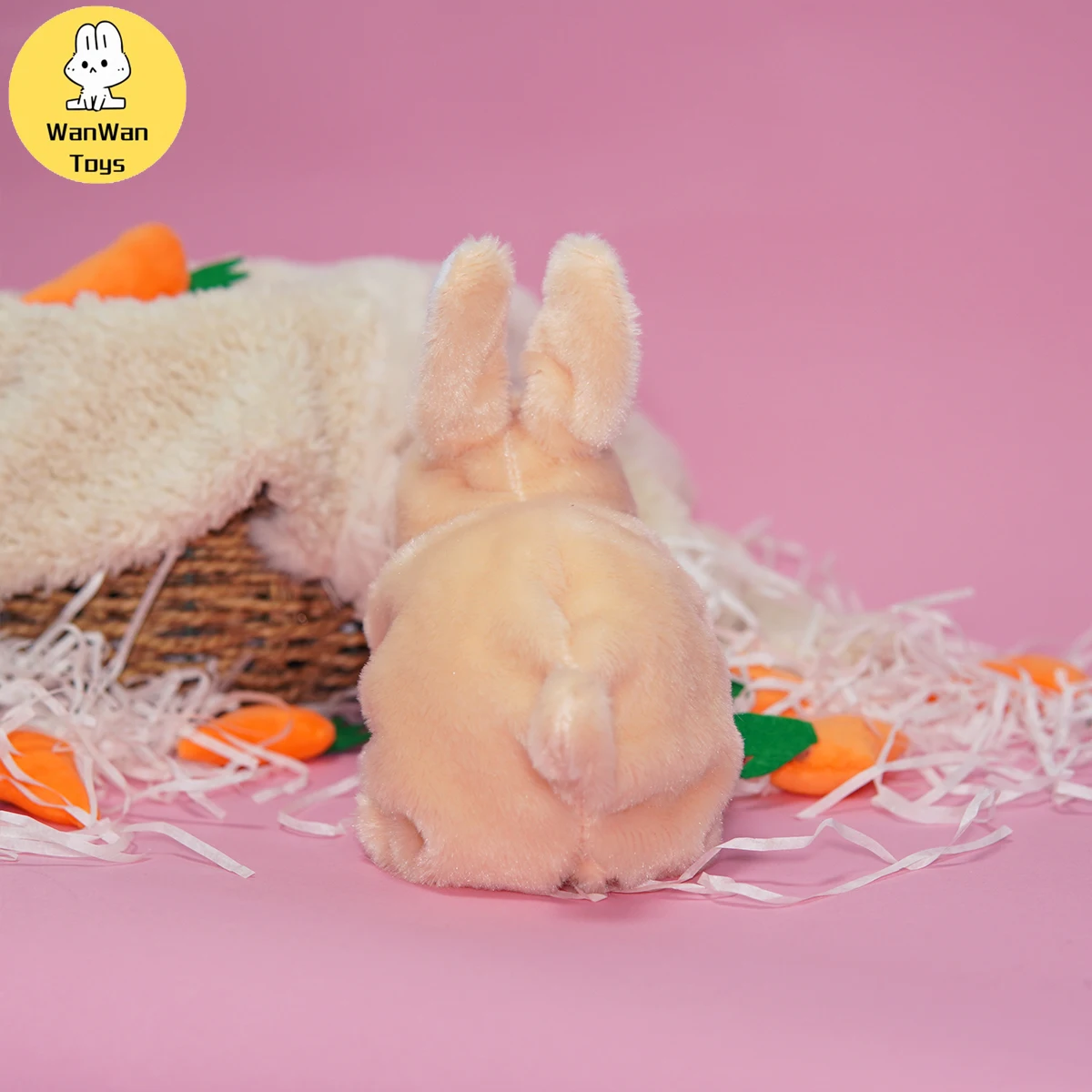 Plush Bunny Electronic Interactive Toy Walking Barking Gift Boys Girls Christmas Halloween Gift