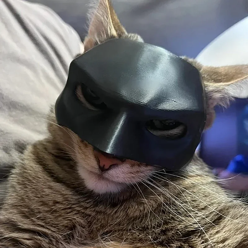 Bat Cat Mask Pet Toys Multiple Sizes Three Colors pet mask cat interactive toys cat bat mask