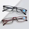 Fashion Transparent Reading Glasses Anti Blue-ray Glasses Senior Citizens Ultralight Presbyopia Eyeglasses Far Sight Eyewear 2