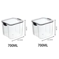 2pcs 700ML