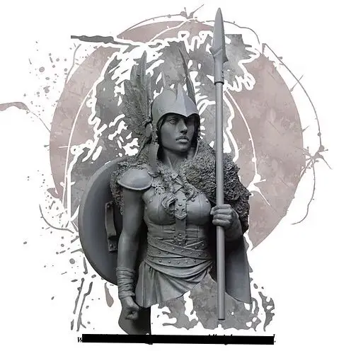 

Модель 1/9 из смолы фигура, грудь, несобранный и Неокрашенный комплект