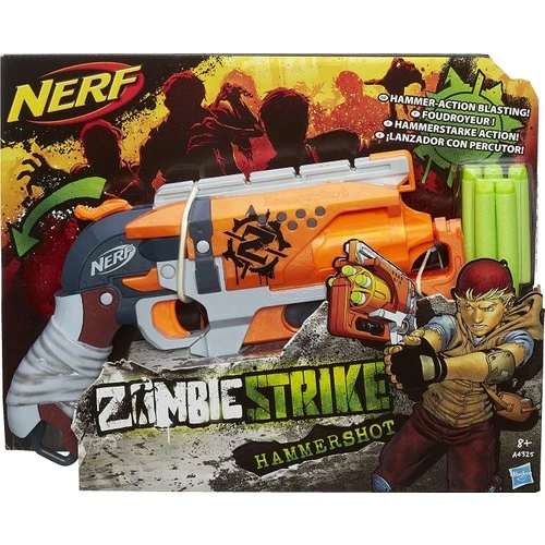 Nerf Guns Zombie Strike Shotgun  Nerf Guns Zombie Strike Pistol - 100pcs  Darts Nerf - Aliexpress