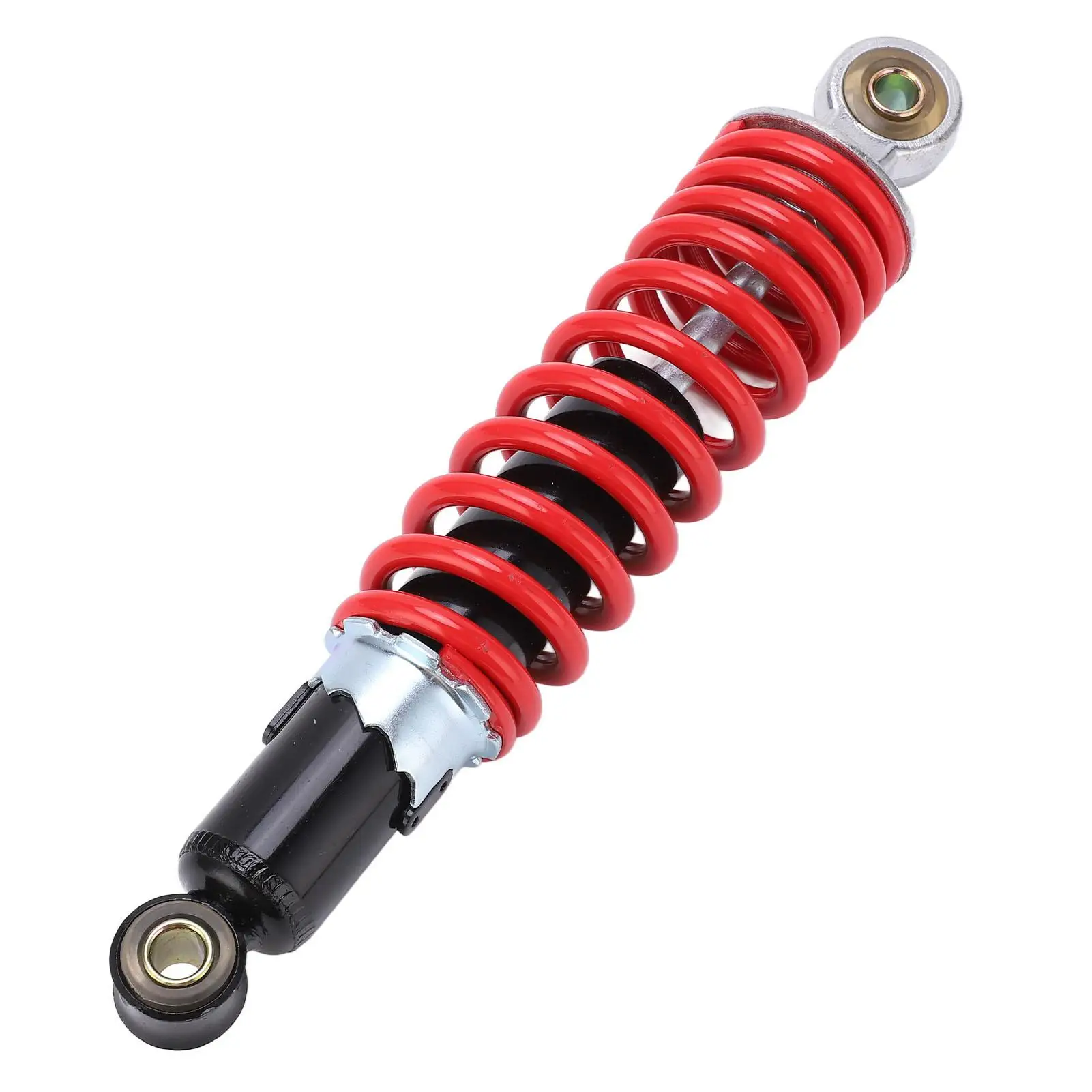 Male Hand Putting Oil On Mountain Bike Suspension Fork, Lubricating