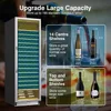 Wine Cooler Refrigerator,with Professional Temperature Control System, Freestanding or Built-in installation, Quiet Operation 4
