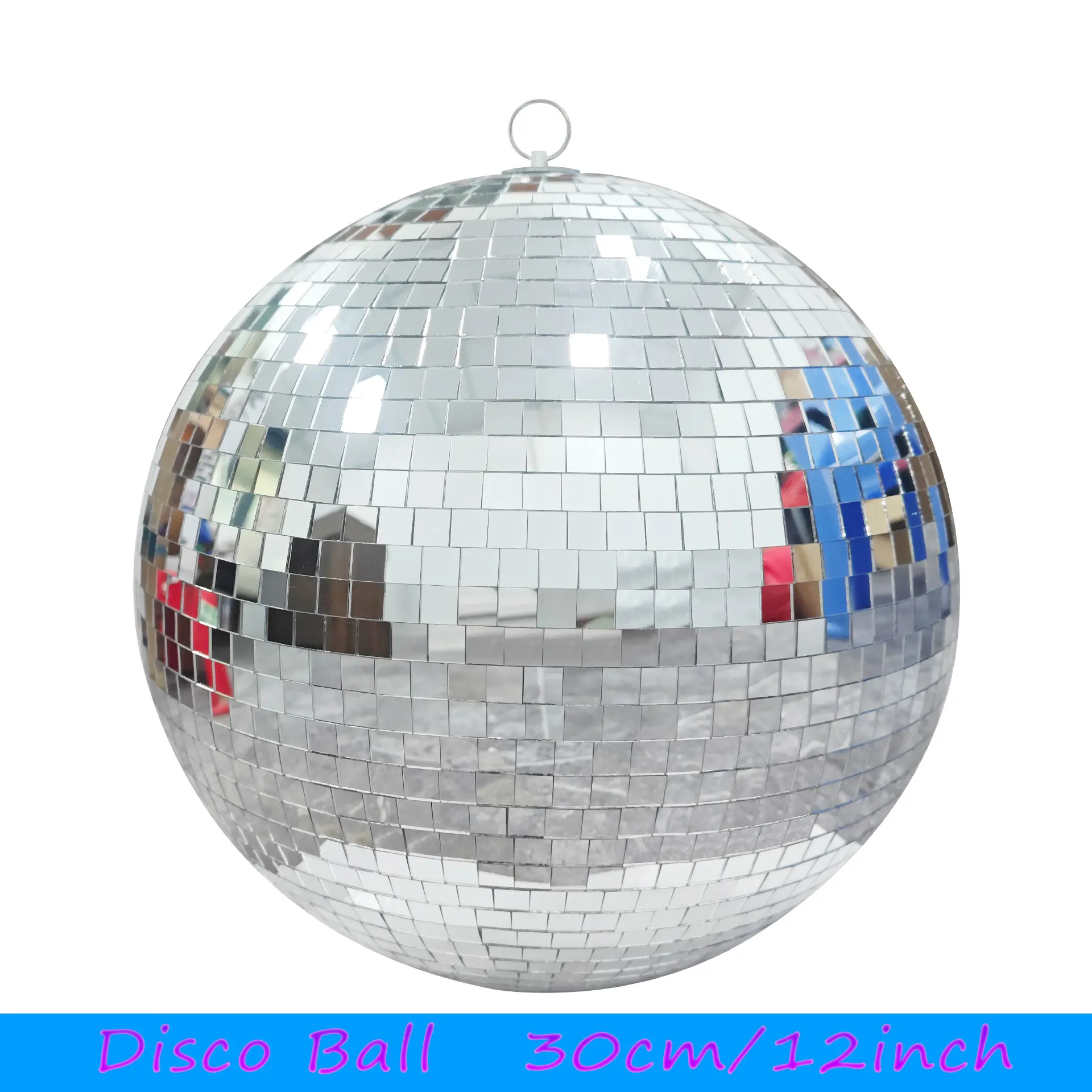 Disco Ball Light 12 inch Mirror Large Disco 30 cm Hanging Party Wedding Decoration