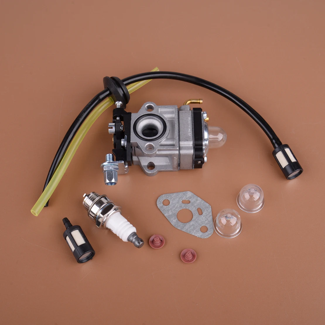 Kit Filtro Carburante Carburatore Adatto Per Einhell Royal Msb34 Fuxtec Fx-Rt 126 Nuovo