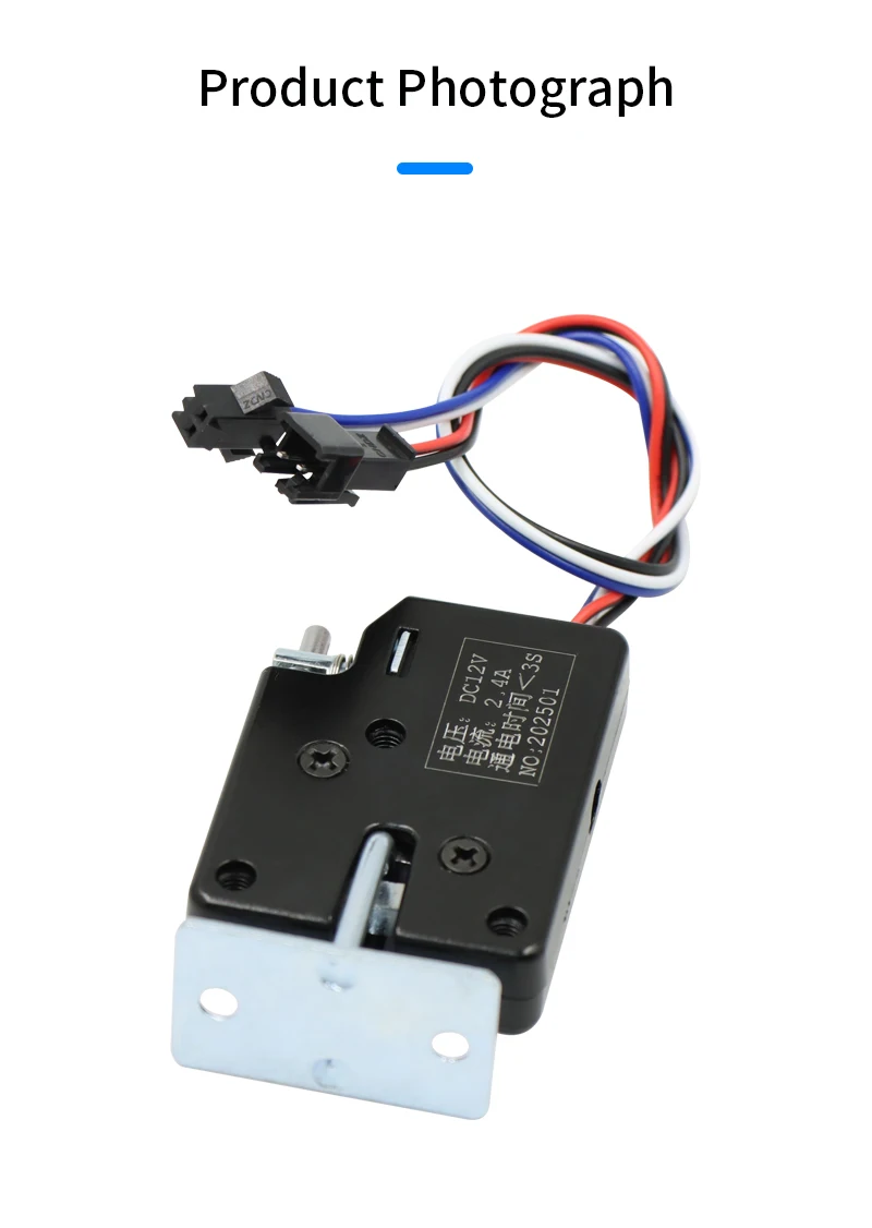 Electric Lock DC 5V/DC 12V/DC 24V Mini Small Size Solenoid Electromagnetic Elect