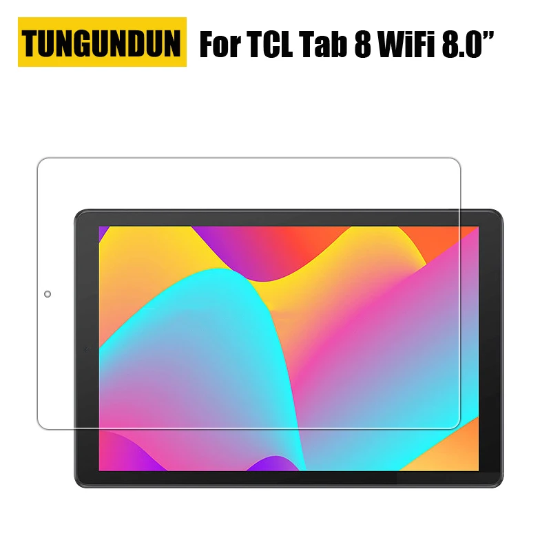 1- 3 шт. Защитное стекло для планшета TCL Tab 8 WiFi 8,0 дюйма Закаленное стекло Защитная пленка для экрана Vidrio TCL Tab 8 4G Pelicula закаленное стекло для alcatel tcl plex 2 шт партия протектор экрана для alcatel tcl plex 9h твердая взрывозащищенная защитная пленка