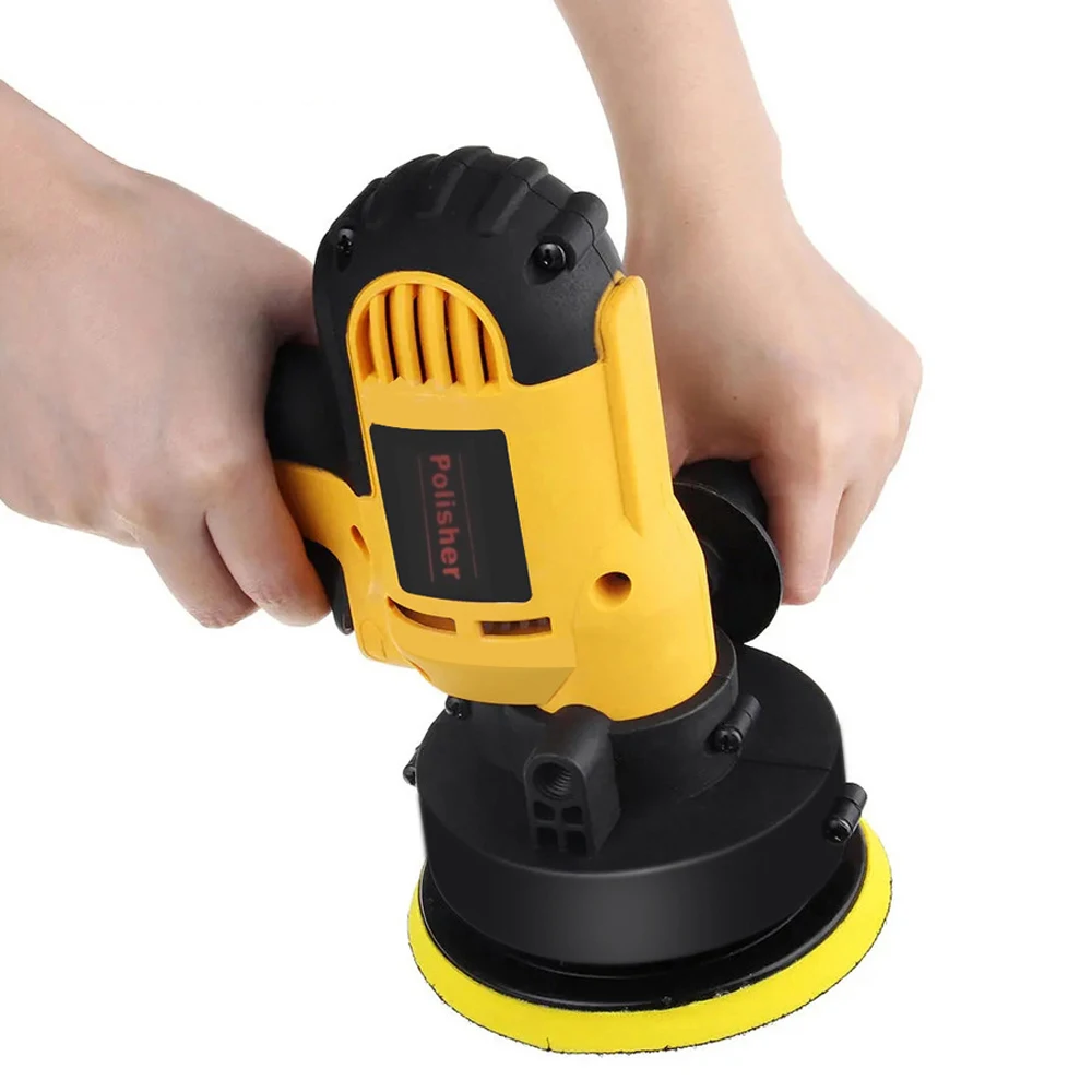 KKMOON Electric Polishing Machine Stepless Speed Adjustable Car Polisher Auto Polishing Machine High Efficiency Waxing Tools