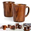 400ML Handmade Wood Cup Wooden Coffee Beer Mugs 1