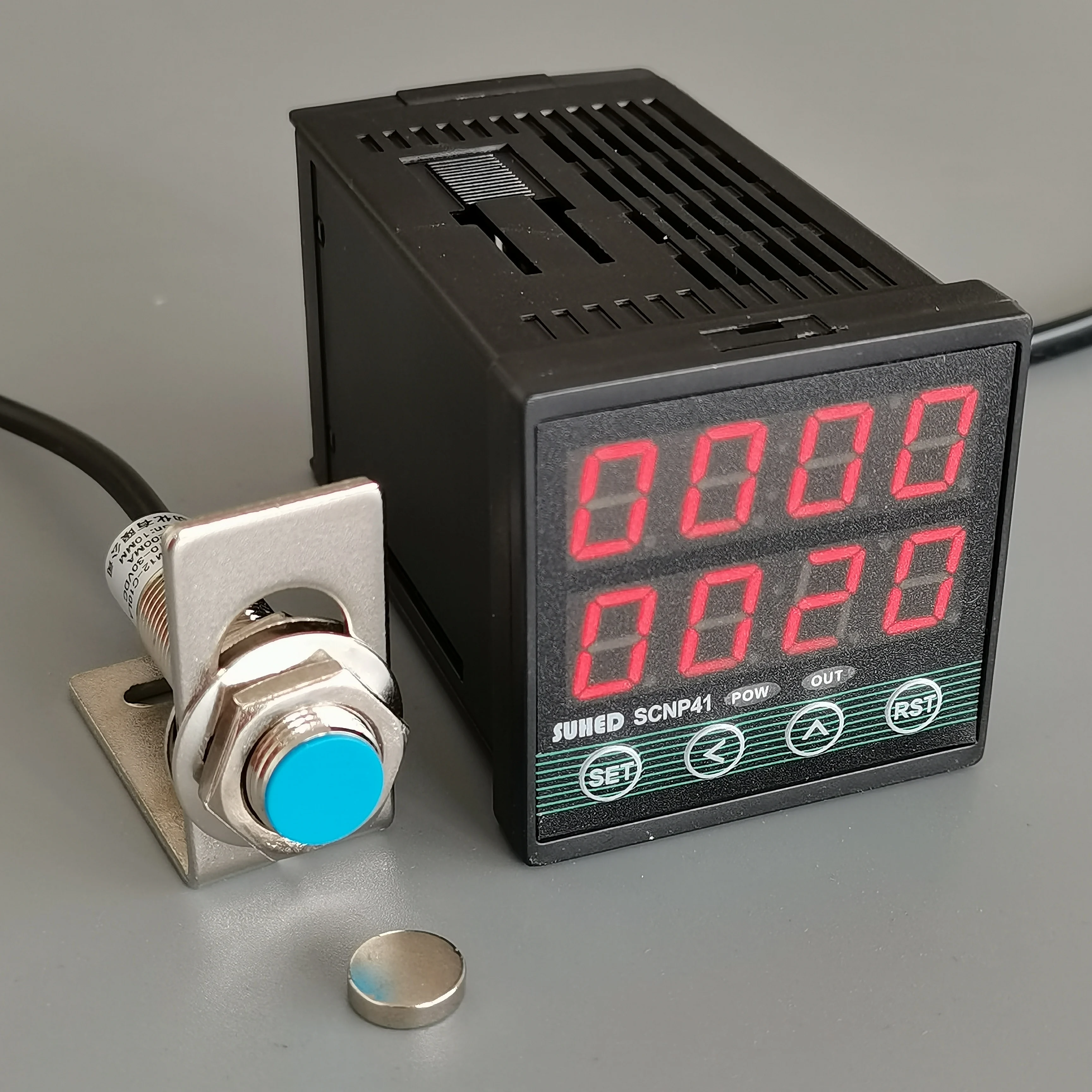 

Motor tachometer linear speed measuring instrument with control machine equipment frequency meter linear speed
