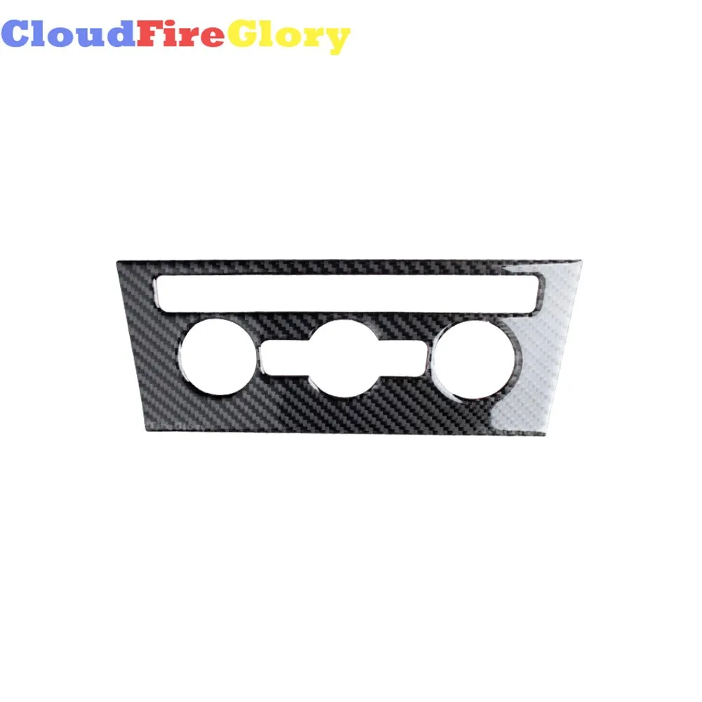 

CloudFireGlory For VW Golf 7 GTI MK7 2014 2015 2016 2017 2018 2019 Interior Central AC Switch Cover Trim Carbon Fiber Sticker