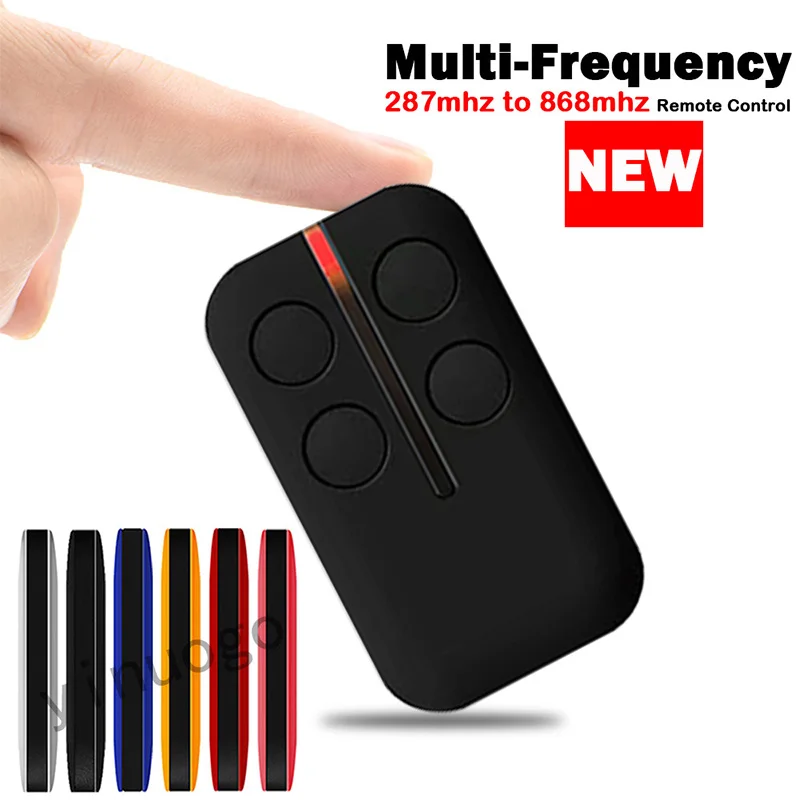 For SILVELOX ECO TSM2 MHZ 2007 QUARZ SAW Garage Door Remote Control Electric Gate Controller Opener 433.92MHz Hand Transmitter 6