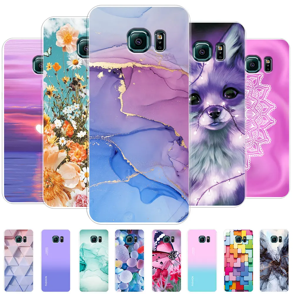 Per Samsung Galaxy S6 Edge Plus Cover Cover Cover Posteriore Antiurto Per Samsung Galaxy S6 S 6 Edge Plus Paraurti Trasparente In Silicone