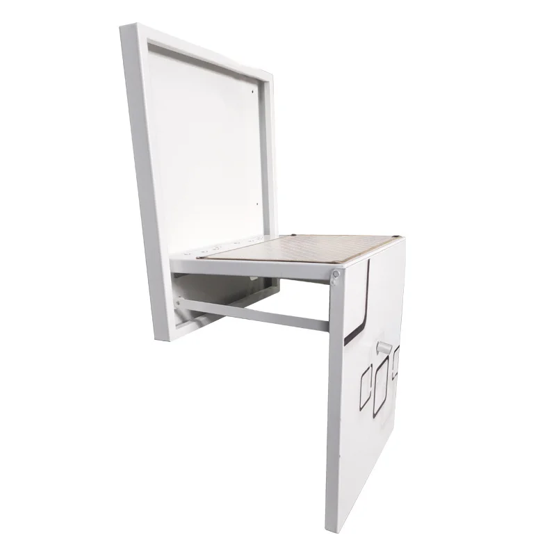 Household Furniture Bathroom And Shower Chair Stealth Wall Stool Nordic Wall Hanging Bath Seat Shoe Changing Folding Stool