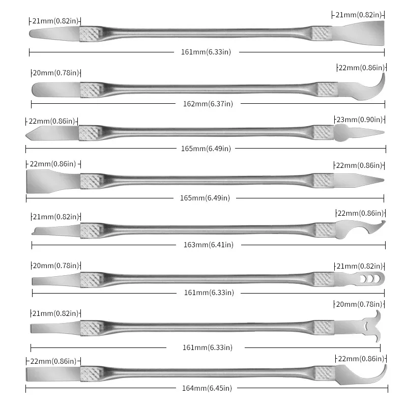 5/8PCS IC Chip Repair Thin Blade PCB Motherboard Repair Knife CPU Remover BGA Maintenance Knife Remove Glue PC Cell pcb repair knife