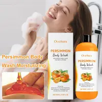 Gel Douche Exfoliant au Kaki 100ml – Hydratant, Nettoyant, Lissant, Anti-Odeurs Corporelles – Produits de Bain 2