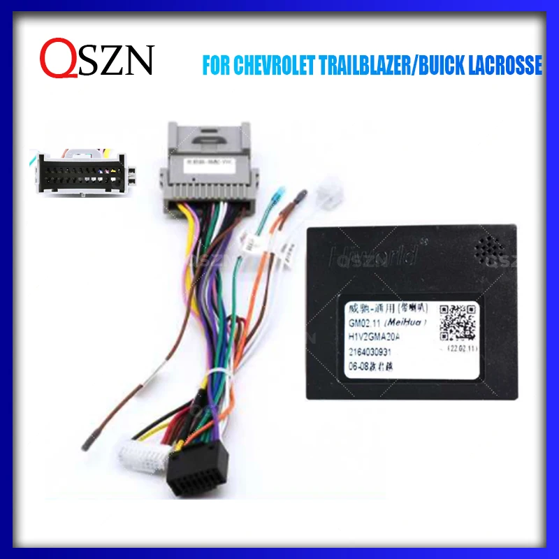 QSZNCanbusBoxGM02ForChevroletTrailBlazer2008BUICKLacrosse2006