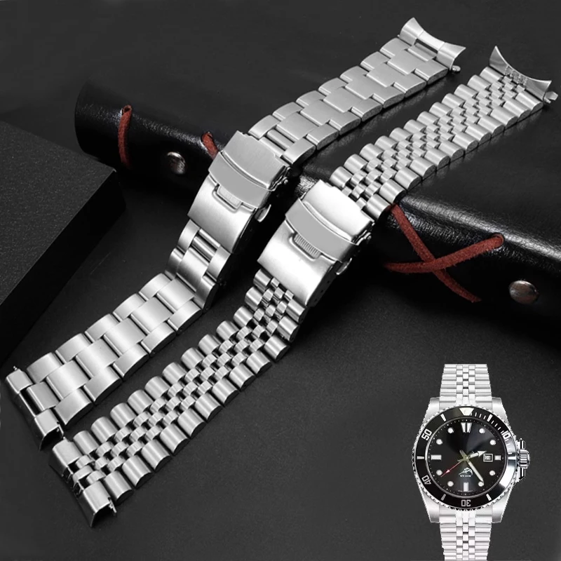 22MMJubileeDivingStainlessSteelwatchStrapForCasioDuroMDV106-1AMdv107-1ACurvedEndMetalWristbandReplaceBracelet-AliExpress1511