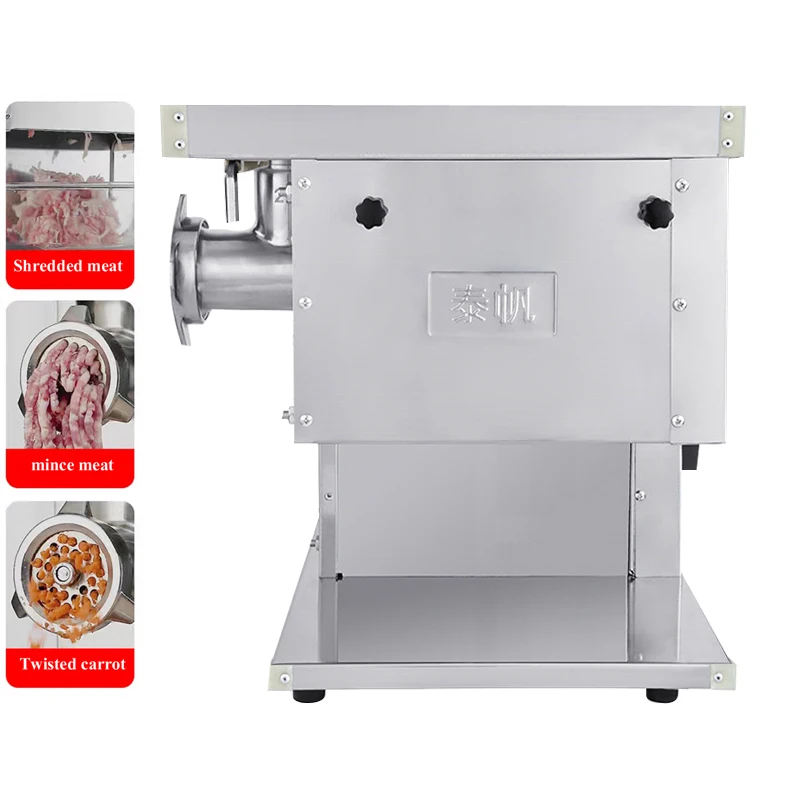 

Stainless Steel Meat Slicer Meat Grinder Multifunctional Meat Cutting Machine Commercial Electric Sliced Meat Shredded Maker