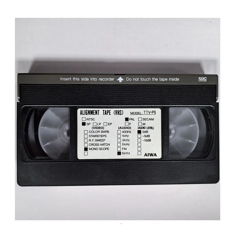 Vhsテストテープ、配置テープ、カラーバー、手根、昆虫、モノ