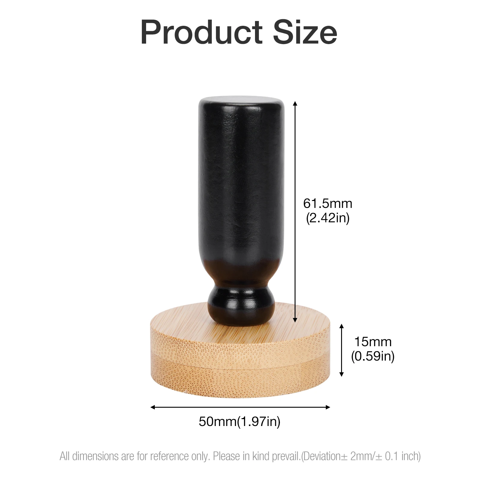 5cm round