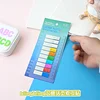 120/200 Sheet Stickers 8/10 Color Clear Transparent Laser Index Tabs Flags Sticky Note Stationery School Office Supplies 5