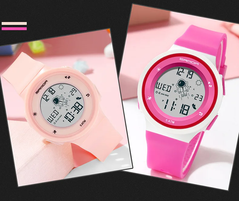 Fashion Sport Digital Watch Women Men Led Watch Silicone Electronic Watch Women's Watches Clock Feminino Digital Reloj