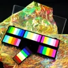 Professional Body Art 12 Colors Pastel Neon UV Color rainbow split cake Face Paint Palette for Halloween Christmas 3