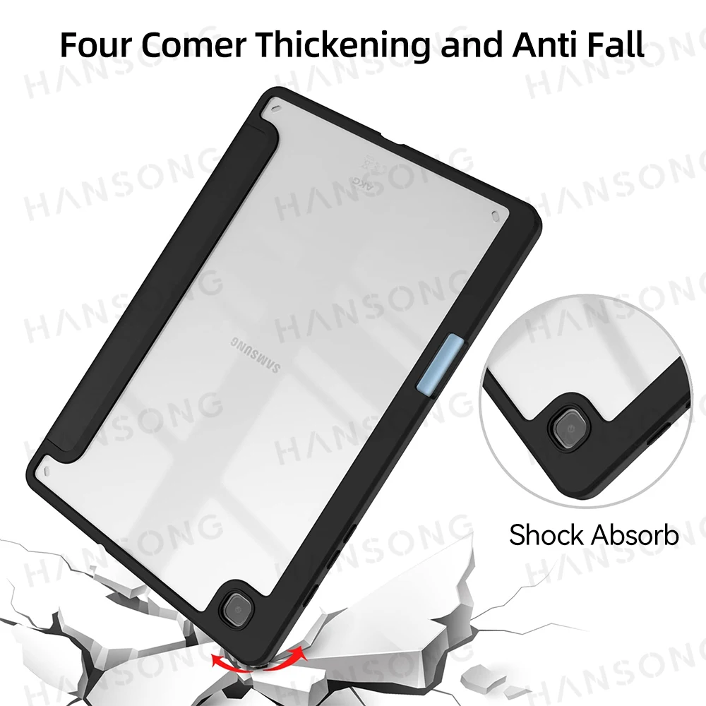 Capa do Tablet com Auto Wake up e Dormir Capa para Samsung Tab s6 Lite Sm-p610 P613 P615 P619 104 Polegadas - Imagem 2