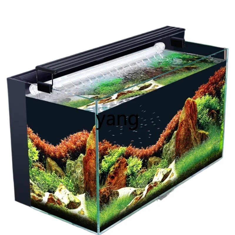 

L'm'm Household Change Water Fish Globe Water Purification Circulation Three-in-One Ultra-White Glass