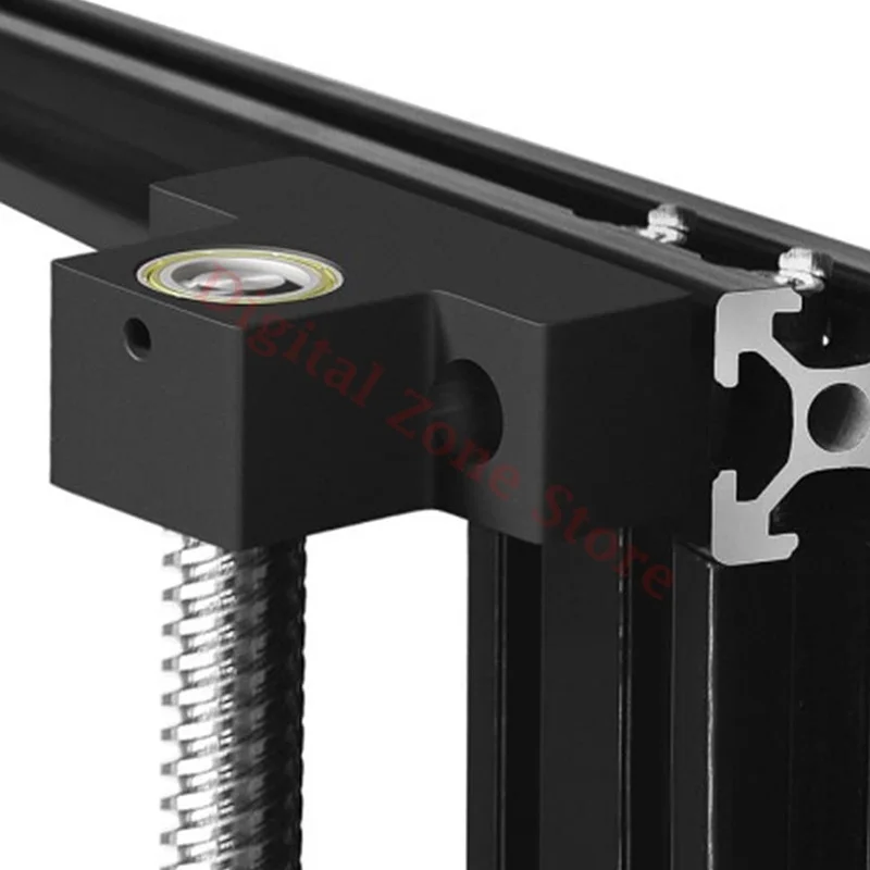 

3D Printer Z-Axis Bearing Holder Kit, T8 Leadscrew Nylon Bracket Fixed Seat Top Mount with Screw for Ender 3 Pro CR10