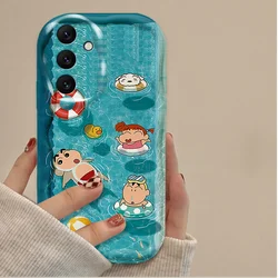 Lovely Swim C - Crayon S - ShinChan Phone Case Cover - Galaxy A33 5G (1)