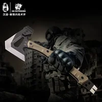 HX Tactical Engineer Axe Rescue Camp Artillery Fire Rescue Axe Hammer survival firefighter camping supplies axe tomahawk 2